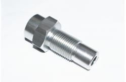 China Bright Silver Anodizing CNC Machined Aerospace Parts UNC Standard Threaded supplier