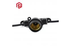 China Nylon E27 Lamp Head Outdoor Waterproof String Breeding Greenhouse Light String Customization supplier