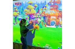 China DLP Laser Display Interactive Digital Painting Wall Projection Immersive Experience supplier