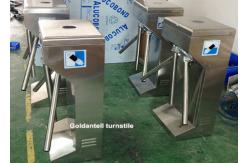 China Drop Arm Coin And Token Controlled Access Turnstiles For Amusement Park supplier