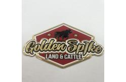 China Custom 3D Soft TPU For Badges Waterproof TPU Patch For Garments supplier