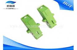 China SM SC APC Fiber Optic Components Sinplex Fiber Optic Adapter Auto Shutter supplier