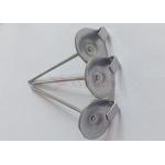 14 Ga 304 Ss Round Head Lacing Anchors With Strong Big Head On Nail And Thick Plate For Head for sale