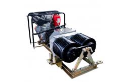 China Double Drum Engine Powered Winch 47Kn Underground Cable Winch Machine supplier