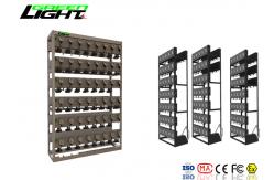 China Durable LED Miners Cap Lamp 96 Charger Rack / StationWith Detachable Module supplier