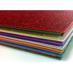 2mm A4 Hot Melt Adhesive Glitter EVA Foam Sheet For EVA Products for sale