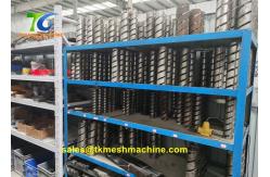 China Double Wire 5.5kw Chain Link Fence Machine 380v 3 Phase 50hz supplier