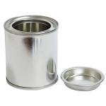 OEM Quart Pint Paint Cans With Lids , Small Paint Tin Can