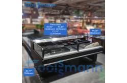China Deluex Self Service Counter Fresh Meat Cooler Display Refrigerator supplier