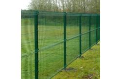 China Curvy 3d Wire Mesh Fence Galvanized Welded Triangle Pvc Coated supplier