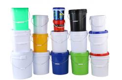 China Stackable and Gasket 5 Gallon Plastic Buckets for Heavy Duty Applications supplier