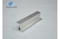 China 5.98 Meter Silver Anodized Aluminium Window Profiles Polished Surface Treatment supplier
