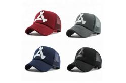 China Quick Dry Cotton 5 Panel Trucker Cap , Sunshade Baseball Trucker Hat Mesh Cap supplier