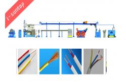 China PVC Housing Wire Extrusion Machine For 1.5 / 2.5mm Square supplier