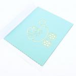 Baby Pram 3D Pop Up Greeting Card With White Envelope CMYK Color Offset Printing for sale