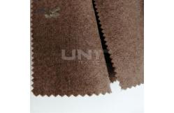 China Polyester Wool Mixed Needle Punched Nonwoven Fabric For Under Collar supplier