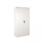 Knock Down Structure Steel Two Door Metal Filing Cabinets With Three Shelf Boards for sale