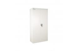 China Knock Down Structure Steel Two Door Metal File Cabinet supplier