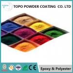 Interior Red Gold Metallic Powder Coat For Metal Radiator Surface Protective for sale