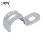 Customize Galvanised Saddle Clamp 3 / 4 Inch EMT One Hole Strap for sale