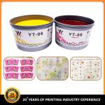 CMYK Melamine High Temperature Ink Offset Printing Solvent Based Ink 1kg Can