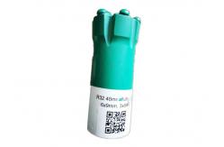 China R32 48mm Rock Drilling Drill Bit with Spherical Conical Ballistic Buttons supplier