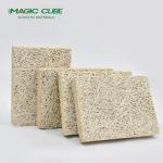 Contemporary Wood Wool Cement Panel for Interior Wall Decoration and Noise Reduction for sale