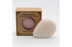 China Reusable Facial Clearing Water Drop Konjac Sponge With Private Label supplier