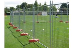 China Orange Customized Temporary Fence Panels For Environmental Protection Areas supplier