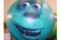 China Cartoon inflatable helium balloon with printing supplier