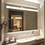 High Output 2835 SMD LED Light Smart Touch Sensor Dimming LED Vanity Bathroom Mirror for sale