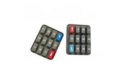 China OEM Aging Resistant Silicone Rubber Keyboard For Remote Control supplier