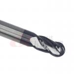 4mm 1/8 Inch Diamond Ball End Mill For Steel 4 Flutes RLD Tools for sale