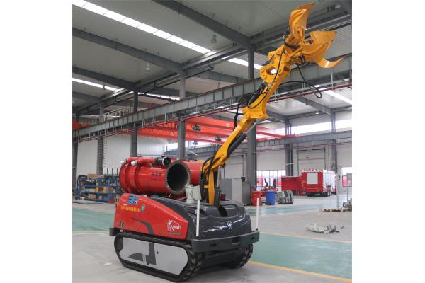 RXR-JM200D Fire Fighting Robot Car 2650kg Automatic Fire Extinguisher Robot