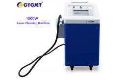 China Auto Robot Fiber Clean Laser Machine 1500w Industrial Laser Rust Removal Machine supplier