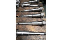China 6.5 Module Gleason Spiral Gear Shaft Transmission Gears And Shafts supplier
