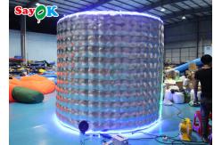 China Circular Backdrop 360 Photo Booth Enclosure Inflatable 3x2.7mH supplier