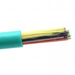 Single or Multi-Mode Indoor Optical Fiber Cable GJFBJV with PVC Jacket for sale