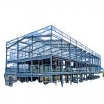 Welded H-section Column Beam Steel Structure Workshop Short Period Bolt Connection Construction for sale