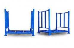 China Collapsible Portable Stacking Pallet Racks For Warehouse Logistics supplier
