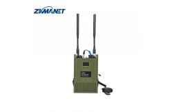 China Rugged IP66 4G-LTE 82Mbps Manpack IP Mesh Radio Video Transmitter supplier