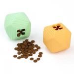 Pet Toy Dog Training Puzzle Chewing Teeth Cleaning Silicone Rubber Toys for sale