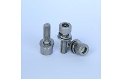 China Hex Head Stainless Steel Security Screws M6x20 ISO9001 Approved Pin In Hex Screw supplier