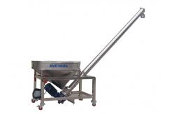 China Inclined Spiral / Screw Conveyor Powder Screw Feeder Flexible Mini supplier
