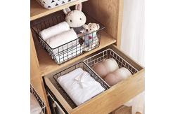 China Small Stainless Steel Wire Mesh Basket Galvanized 14cm*20cm*30cm supplier