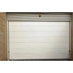 Exterior Interior Insulated Roll up Industrial Security Doors Grey White Panel for sale