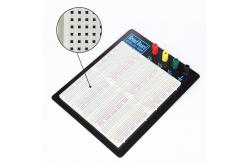 China Laboratory Equipment Soldering Breadboard ABS Plastic Black Alum Plate supplier