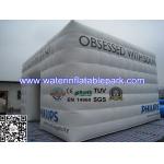 PVC Promotion Inflatable Air Tent 4 Seams Stitching With Logo Printing