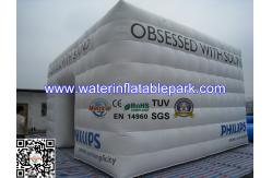 China PVC Promotion Inflatable Air Tent 4 Seams Stitching With Logo Printing supplier