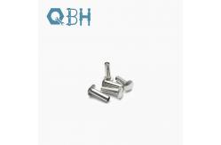 China Stainless Steel Flat Head Half Rivet DIN 6792 Cold Forging supplier